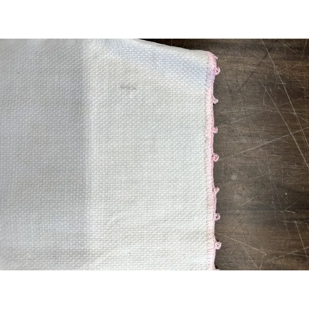 Vintage Embroidered Tea Towel, Very Pretty, 34